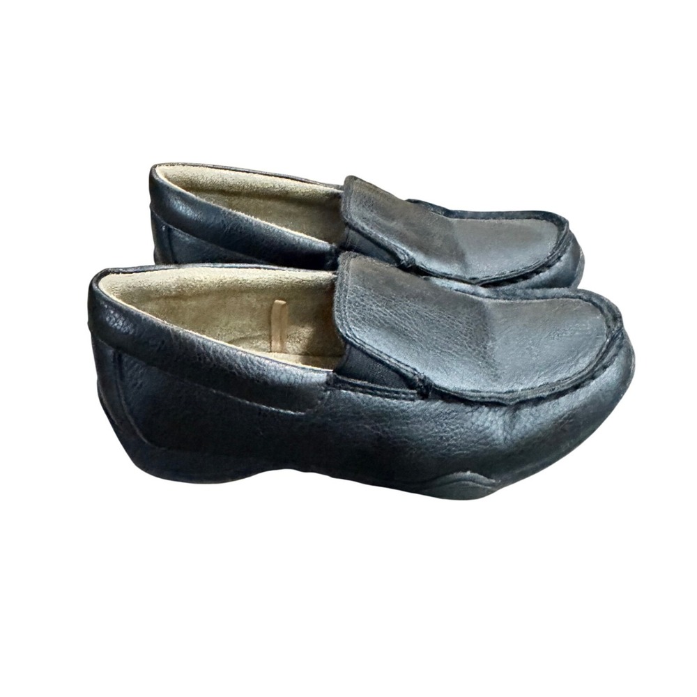 The Children's Place Dark Brown Slip On Loafers Kids Size 11 Comfort Shoes